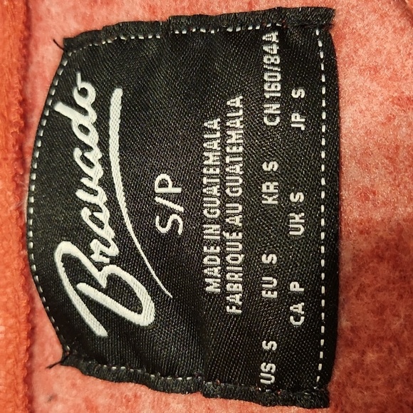 Bravado SM Guns 'n Roses Red Graphic Cropped Pullover Sweater - Picture 8 of 9